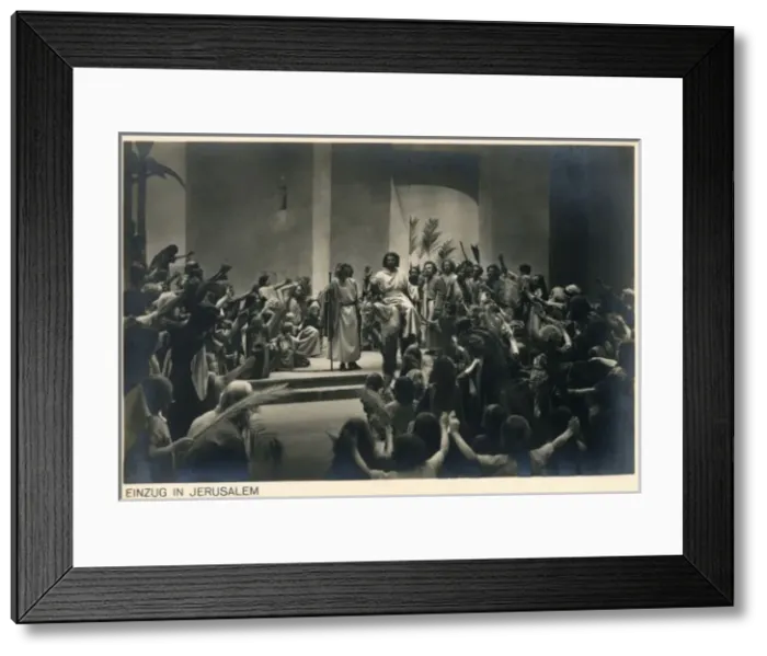 Framed Print : Oberammergau 1934 - 4 Framed Print : Oberammergau 1934 - 4