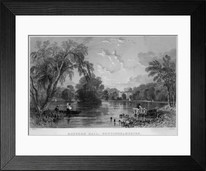 Framed Print : Rufford Hall, Nottinghamshire Framed Print : Rufford Hall, Nottinghamshire
