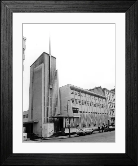 Framed Print : London Mormon Church Framed Print : London Mormon Church