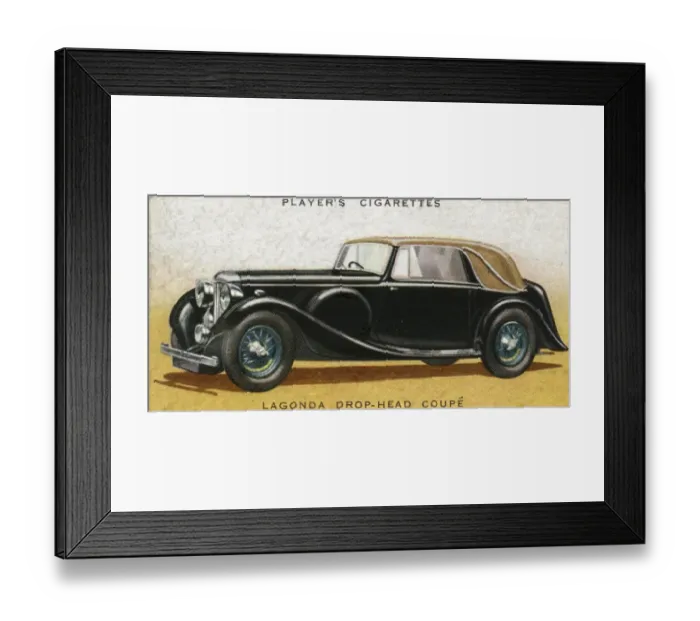 Framed Print : Lagonda Coupe Framed Print : Lagonda Coupe