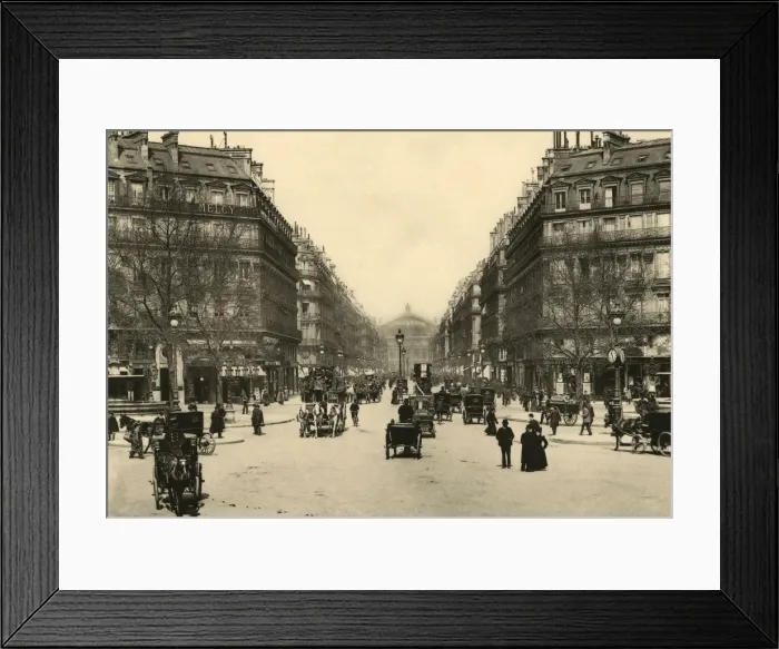 Framed Print : Paris Avenue De L opera Framed Print : Paris Avenue De L opera