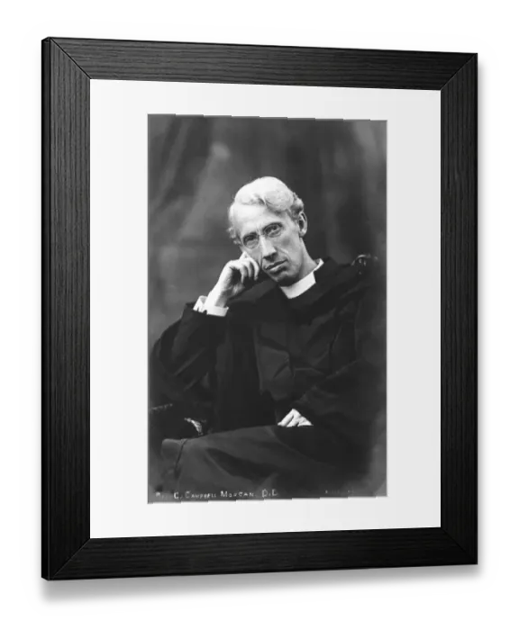 Framed Print : Geo. Campbell Morgan Framed Print : Geo. Campbell Morgan
