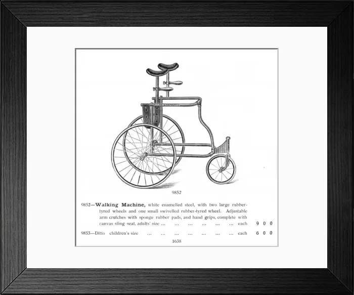 Framed Print : Walking Machne Framed Print : Walking Machne