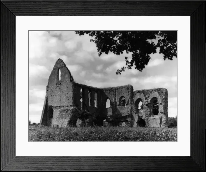 Framed Print : Newark Priory, Surrey Framed Print : Newark Priory, Surrey