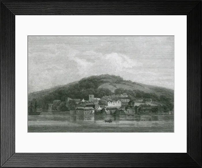 Framed Print : Kingswear, Devon Framed Print : Kingswear, Devon