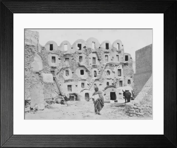 Framed Print : Tunisian Houses