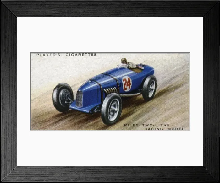 Framed Print : Riley Racing Car Framed Print : Riley Racing Car