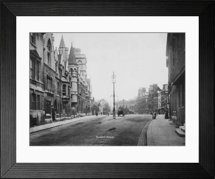 Framed Print : Broad Street, Oxford Framed Print : Broad Street, Oxford