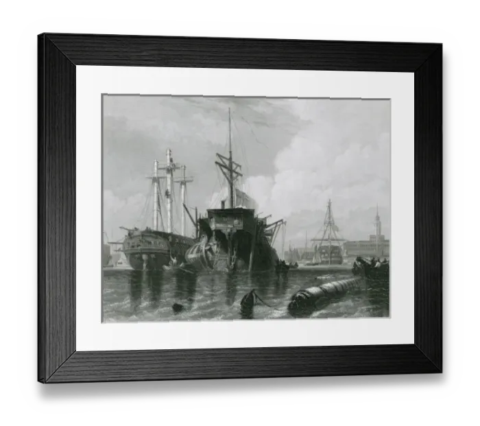 Framed Print : PORTSMOUTH, Hampshire Framed Print : PORTSMOUTH, Hampshire