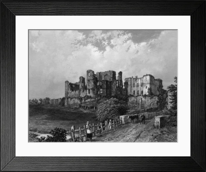 Framed Print : KENILWORTH CASTLE, Warwickshire Framed Print : KENILWORTH CASTLE, Warwickshire