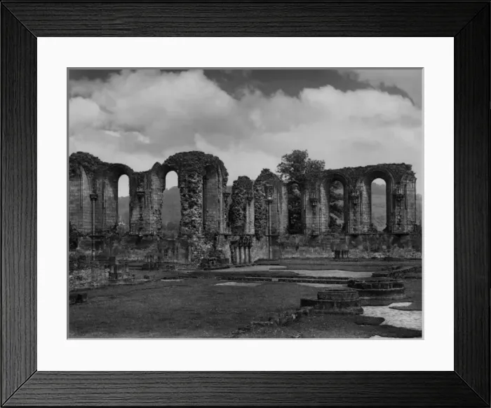 Framed Print : Byland Abbey Framed Print : Byland Abbey