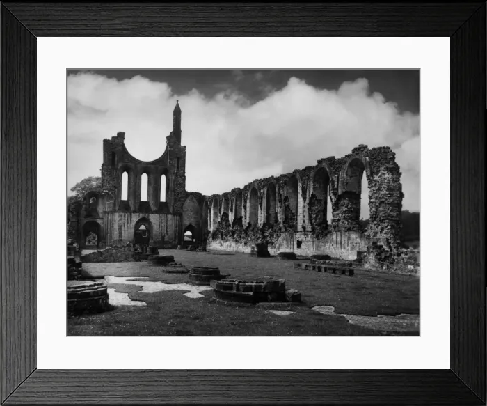 Framed Print : Byland Abbey Framed Print : Byland Abbey