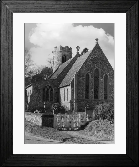 Framed Print : Cockley Cley Church Framed Print : Cockley Cley Church