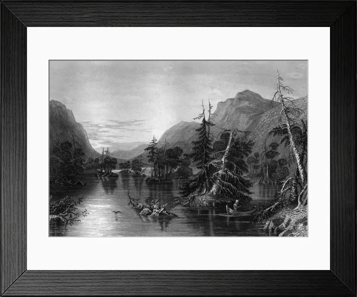 Framed Print : Lake George, USA Framed Print : Lake George, USA