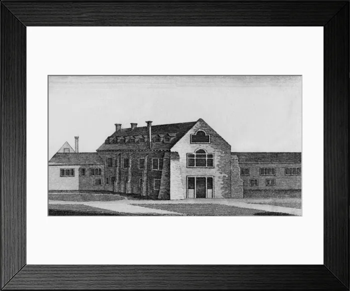 Framed Print : Hitchin Priory, Hertfordshire Framed Print : Hitchin Priory, Hertfordshire