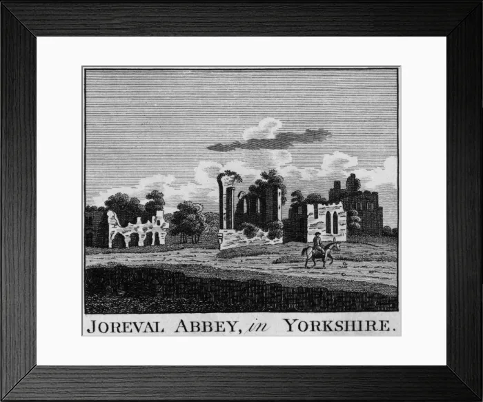 Framed Print : JOREVALL ABBEY, Yorkshire Framed Print : JOREVALL ABBEY, Yorkshire