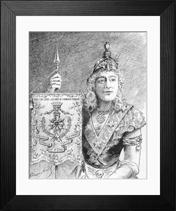 Framed Print : Female Mason - 3 Framed Print : Female Mason - 3
