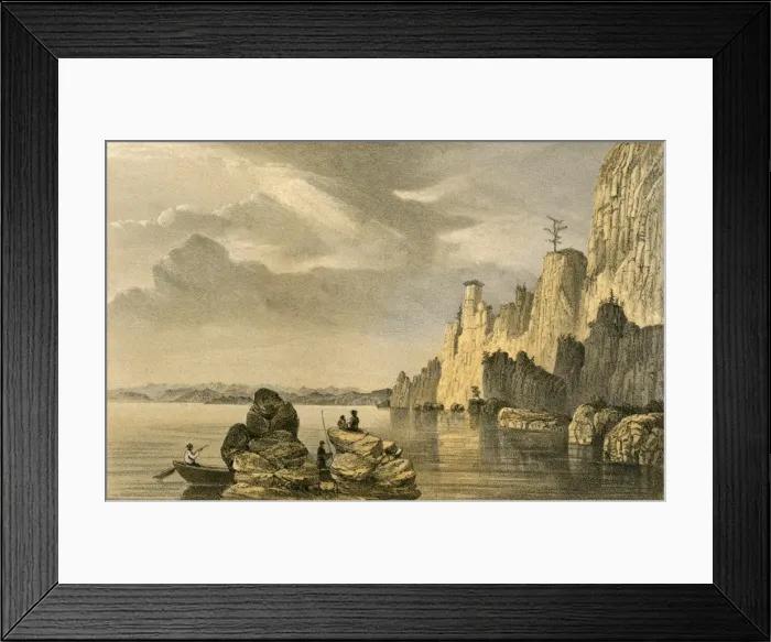 Framed Print : Scene on Lake Baikal Framed Print : Scene on Lake Baikal