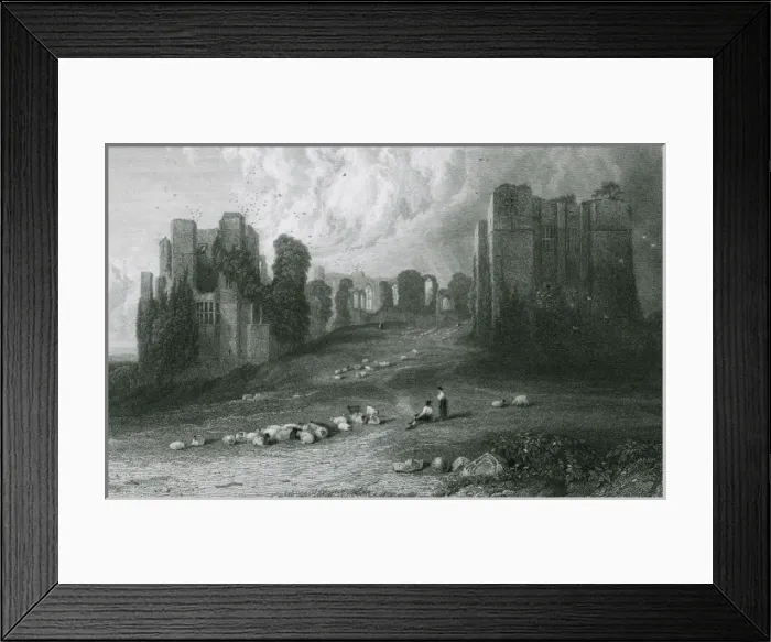 Framed Print : KENILWORTH CASTLE, Warwickshire Framed Print : KENILWORTH CASTLE, Warwickshire