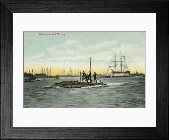 Framed Print : British Submarine Framed Print : British Submarine