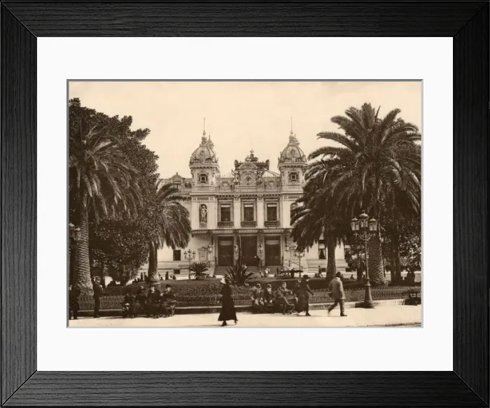 Framed Print : Monte Carlo Casino Framed Print : Monte Carlo Casino