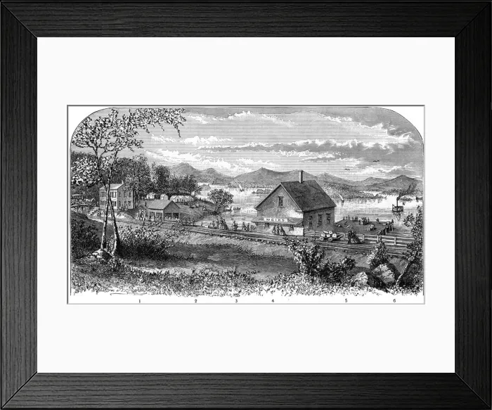 Framed Print : Weirs Landing Framed Print : Weirs Landing