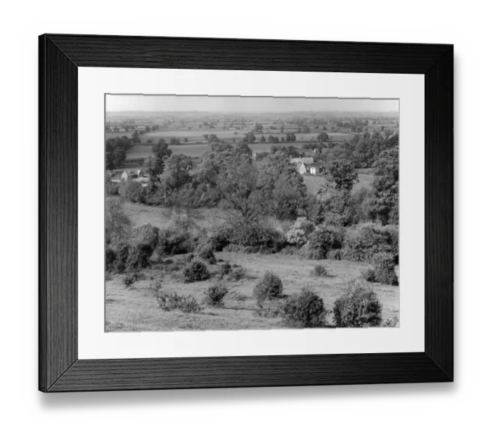 Framed Print : Warwickshire Hills Framed Print : Warwickshire Hills