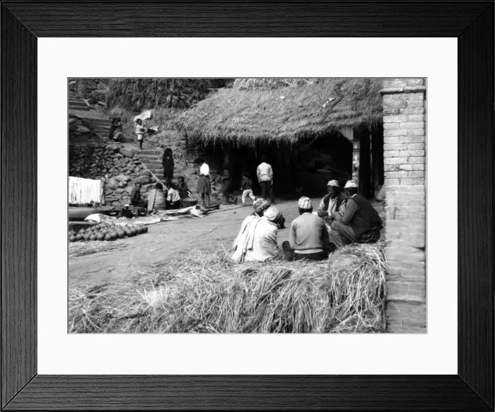 Framed Print : Nepal Bhaktapur Framed Print : Nepal Bhaktapur