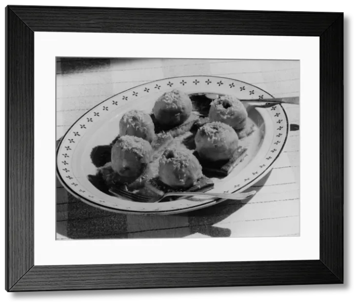 Framed Print : Apples & Fried Bread Framed Print : Apples & Fried Bread