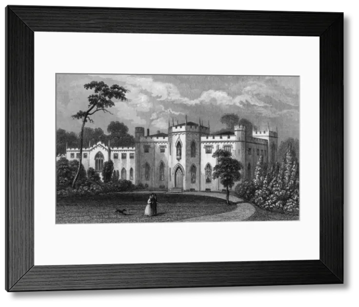 Framed Print : Roehampton Priory, Surrey Framed Print : Roehampton Priory, Surrey