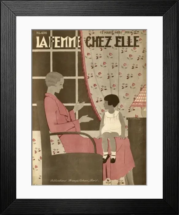 Framed Print : Mother Story-Telling Framed Print : Mother Story-Telling