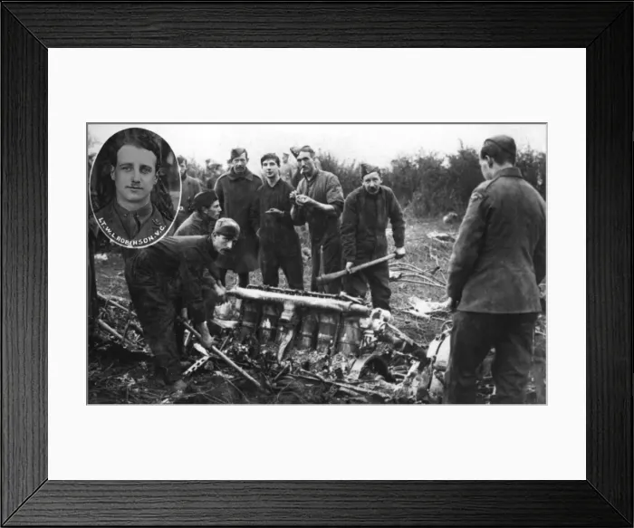 Framed Print : Zeppelin Downed 1916 - 5 Framed Print : Zeppelin Downed 1916 - 5