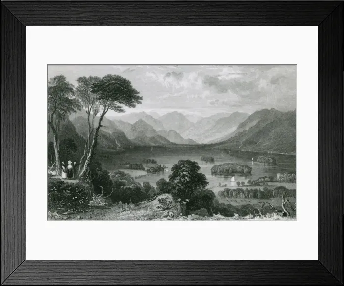 Framed Print : DERWENT WATER, Lake District Framed Print : DERWENT WATER, Lake District