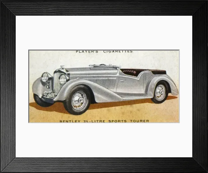 Framed Print : Bentley 3. 5 Litre Framed Print : Bentley 3. 5 Litre
