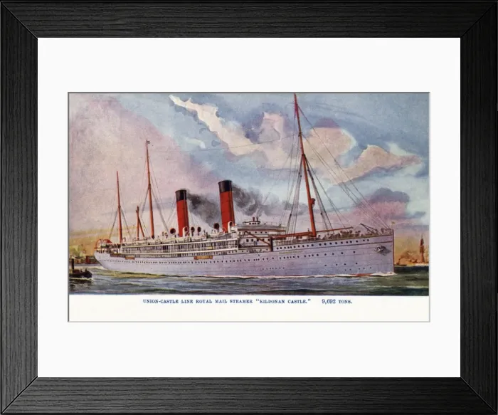 Framed Print : KILDONAN CASTLE Framed Print : KILDONAN CASTLE