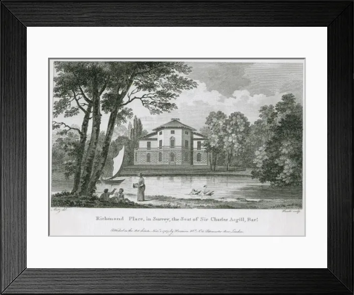 Framed Print : Richmond Place, Surrey Framed Print : Richmond Place, Surrey