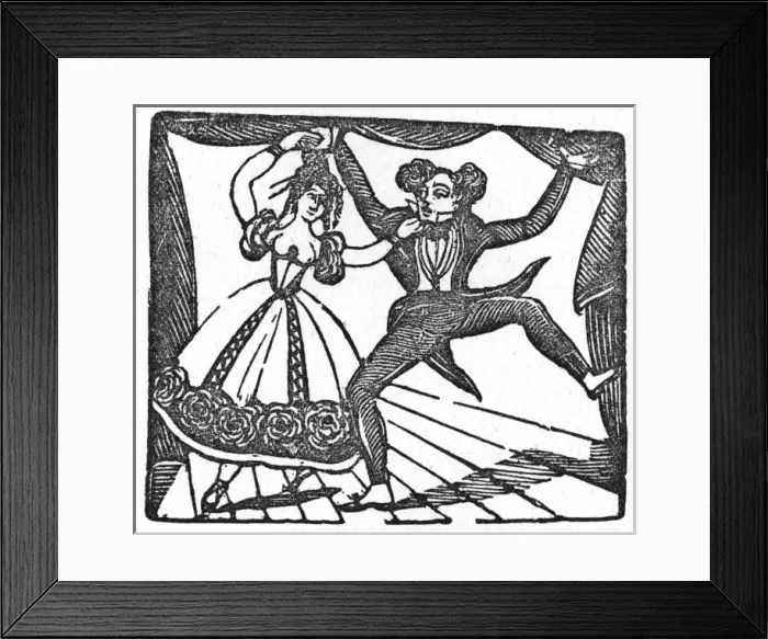 Framed Print : Waltzers Mocked Framed Print : Waltzers Mocked