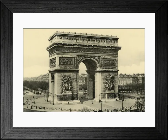 Framed Print : Paris Arc De Triomphe Framed Print : Paris Arc De Triomphe