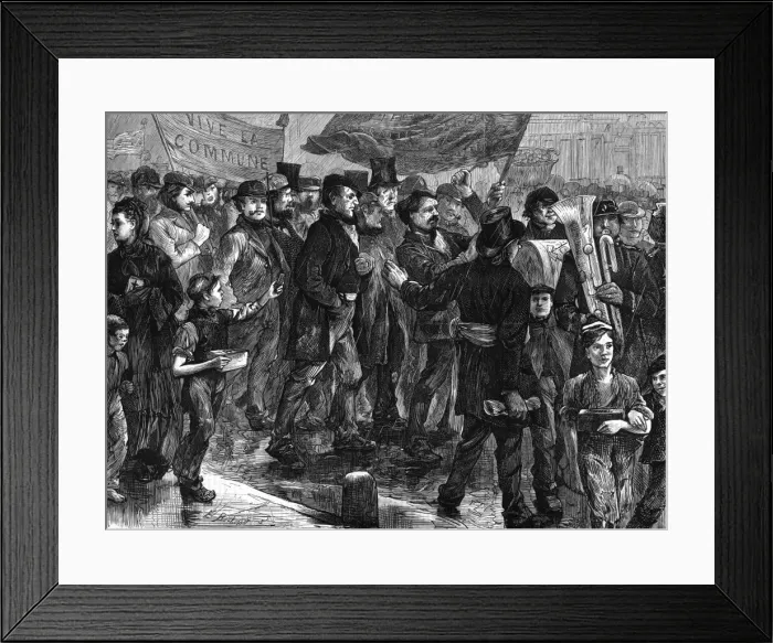 Framed Print : Exiled Communards 3 Framed Print : Exiled Communards 3