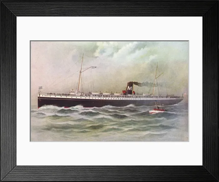 Framed Print : Ship Manitou Framed Print : Ship Manitou