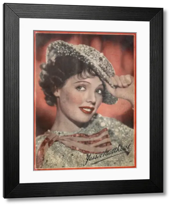 Framed Print : Jessie Matthews, British singer and dancer Framed Print : Jessie Matthews, British singer and dancer