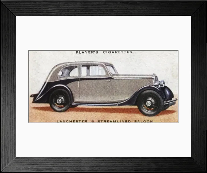 Framed Print : Lanchester Streamlined Framed Print : Lanchester Streamlined