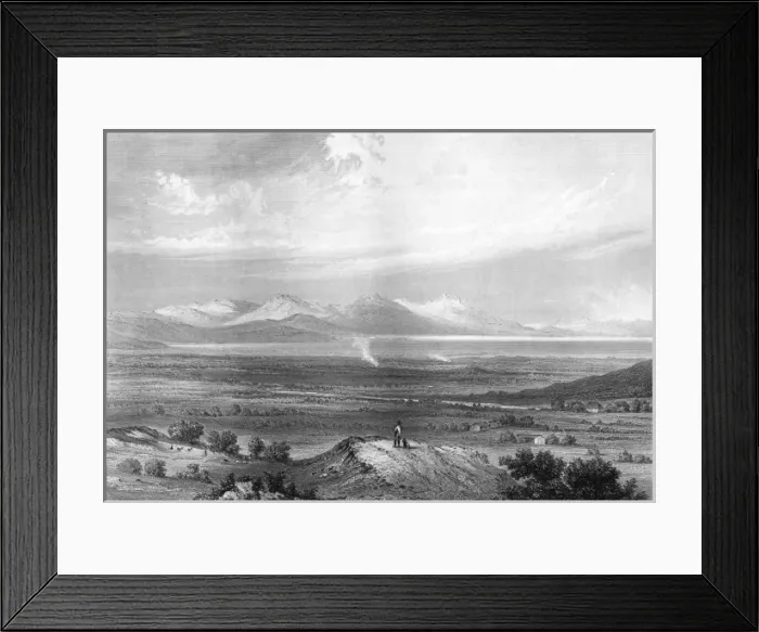 Framed Print : MARATHON. The mountains look on Marathon, and Marathon looks on the sea Framed Print : MARATHON. The mountains look on Marathon, and Marathon looks on the sea