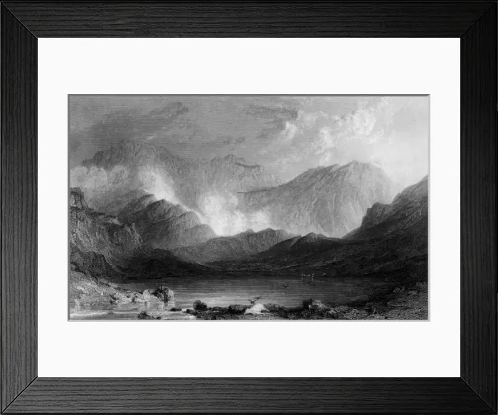 Framed Print : Sty Head Tarn, Lake District Framed Print : Sty Head Tarn, Lake District