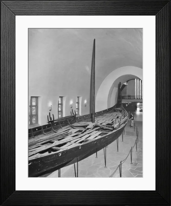 Framed Print : Viking Longship Framed Print : Viking Longship