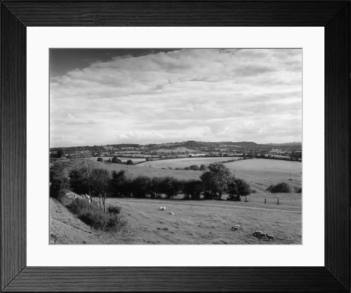 Framed Print : Warwickshire Panorama Framed Print : Warwickshire Panorama