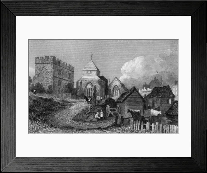 Framed Print : Minster, Kent Framed Print : Minster, Kent