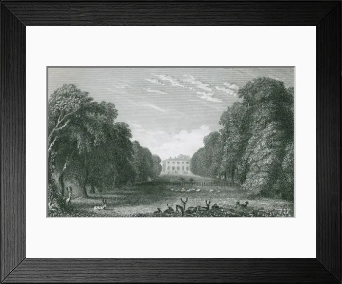 Framed Print : Packington Hall, Warwickshire Framed Print : Packington Hall, Warwickshire