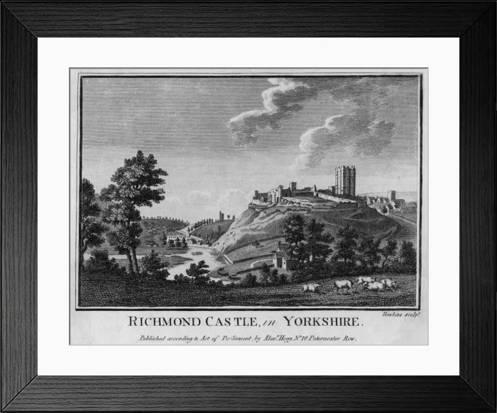 Framed Print : Richmond, Yorkshire Framed Print : Richmond, Yorkshire