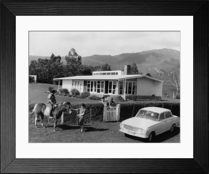 Framed Print : New Zealand Farmhouse Framed Print : New Zealand Farmhouse